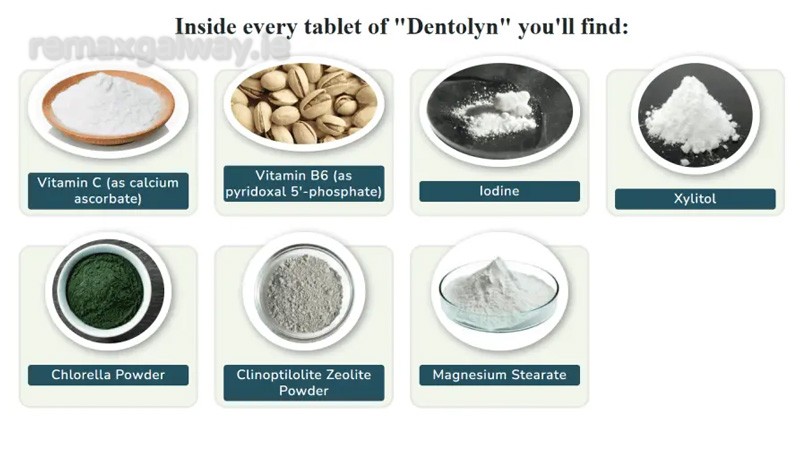 Dentolyn uses botanical and nutrient ingredients to support gum comfort and oral freshness.