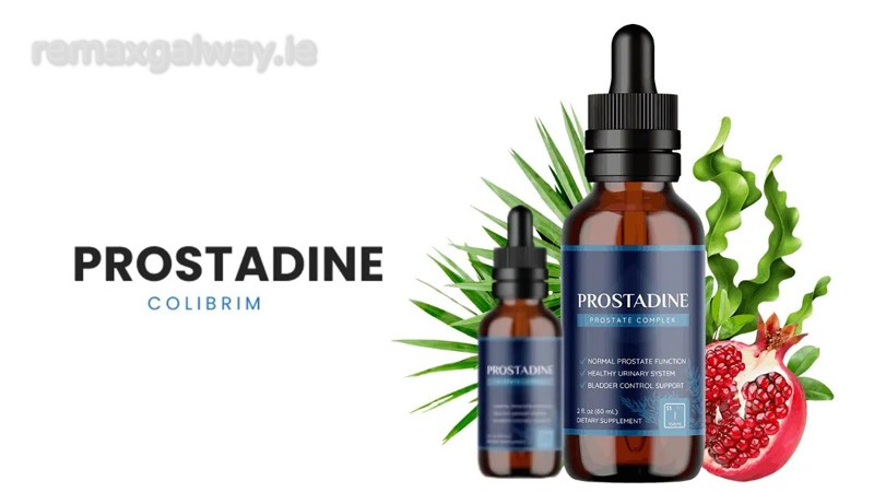 Prostadine product bottle image highlighting a daily prostate-support supplement for urinary comfort.